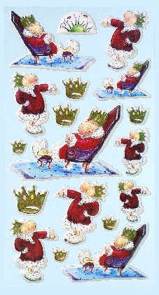 Softy Stickers bunt, Pfiffxx Mein König